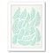 Fronds Mint by Cat Coquillette Frame  - Americanflat